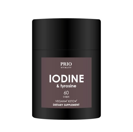 Miniatyrbild Prio Vitality Iodine & Tyrosine, 60 kaps