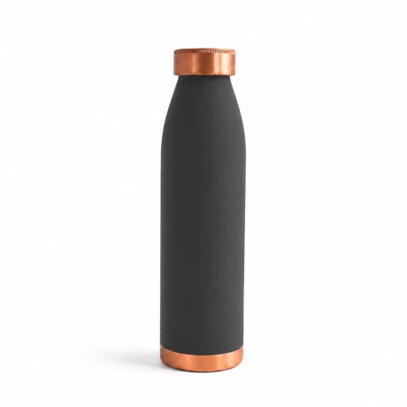 Miniatyrbild Prio Vitality Kopparflaska med Gr� Lack, 900 ml