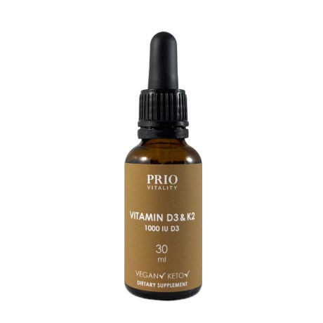Miniatyrbild Prio Vitality Vitamin D3 & K2, 30 ml