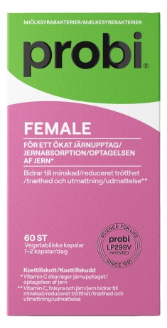 Miniatyrbild Probi Female Mj�lksyrabakterier, 60 kaps