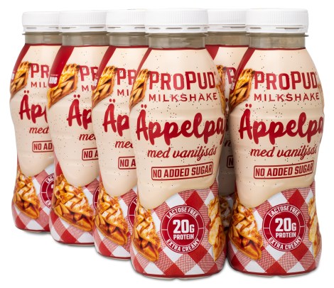 Miniatyrbild ProPud Protein Milkshake, �ppelpaj, 8-pack