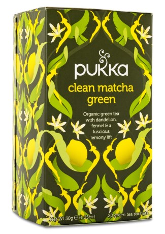 Pukka Clean Matcha Green, Livsmedel - Pukka