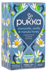 Pukka Te Chamomile Vanilla & Manuka Honey