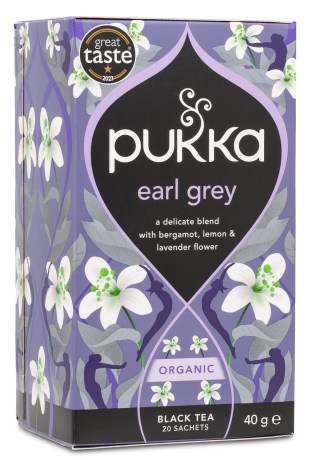 Miniatyrbild Pukka Te Gorgeous Earl Grey, 20 p�sar
