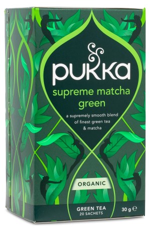 Miniatyrbild Pukka Te Supreme Matcha Green, 20 p�sar