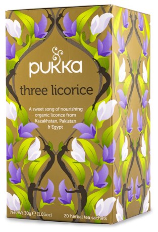 Pukka Three Licorice, Livsmedel - Pukka