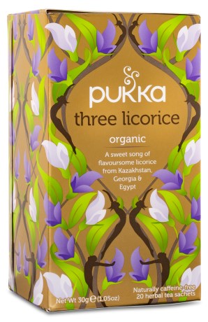 Pukka Three Licorice, Livsmedel - Pukka
