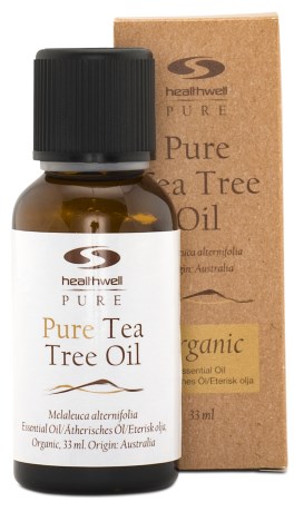 Healthwell PURE Tea Tree EKO, Naturliga Oljor - Healthwell PURE