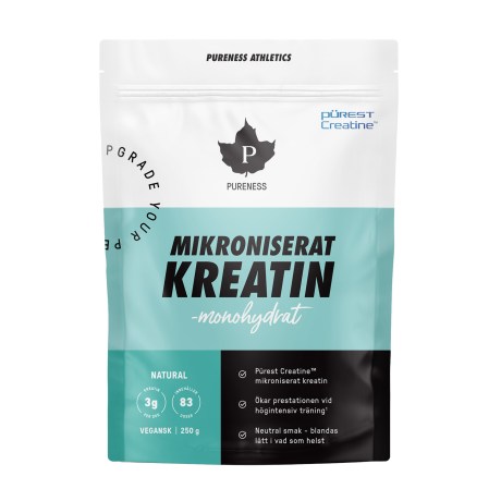 Miniatyrbild Pureness Athletics Mikroniserat Kreatinmonohydrat, Naturell, 250 g