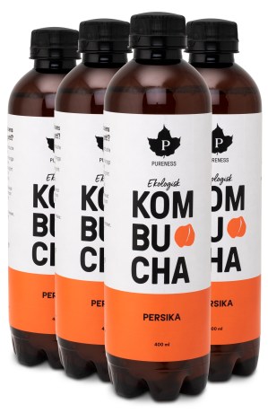 Miniatyrbild Pureness Kombucha Eko, Persika, 4-pack