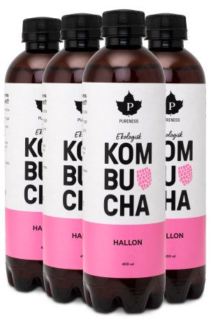 Miniatyrbild Pureness Kombucha Eko, Hallon, 4-pack