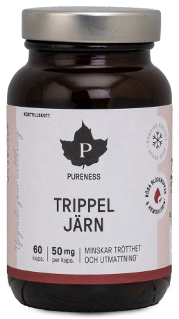 Miniatyrbild Pureness Trippel J�rn, 60 kaps