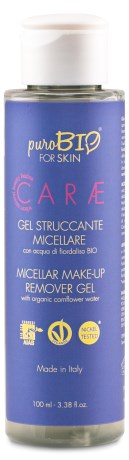 Miniatyrbild puroBIO CARÆ Micellar Makeup Remover Gel w Cornflower Water, 100 ml