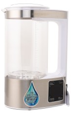Miniatyrbild Quantum Energy H2 Hydrogen Water Can fr Vtevatten 1.8 L, T10 Pro, Vit/Borstad Metall