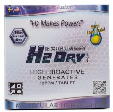 Miniatyrbild Quantum Energy H2 Dry V�tetabletter 12ppm, Citron, 60 tabl