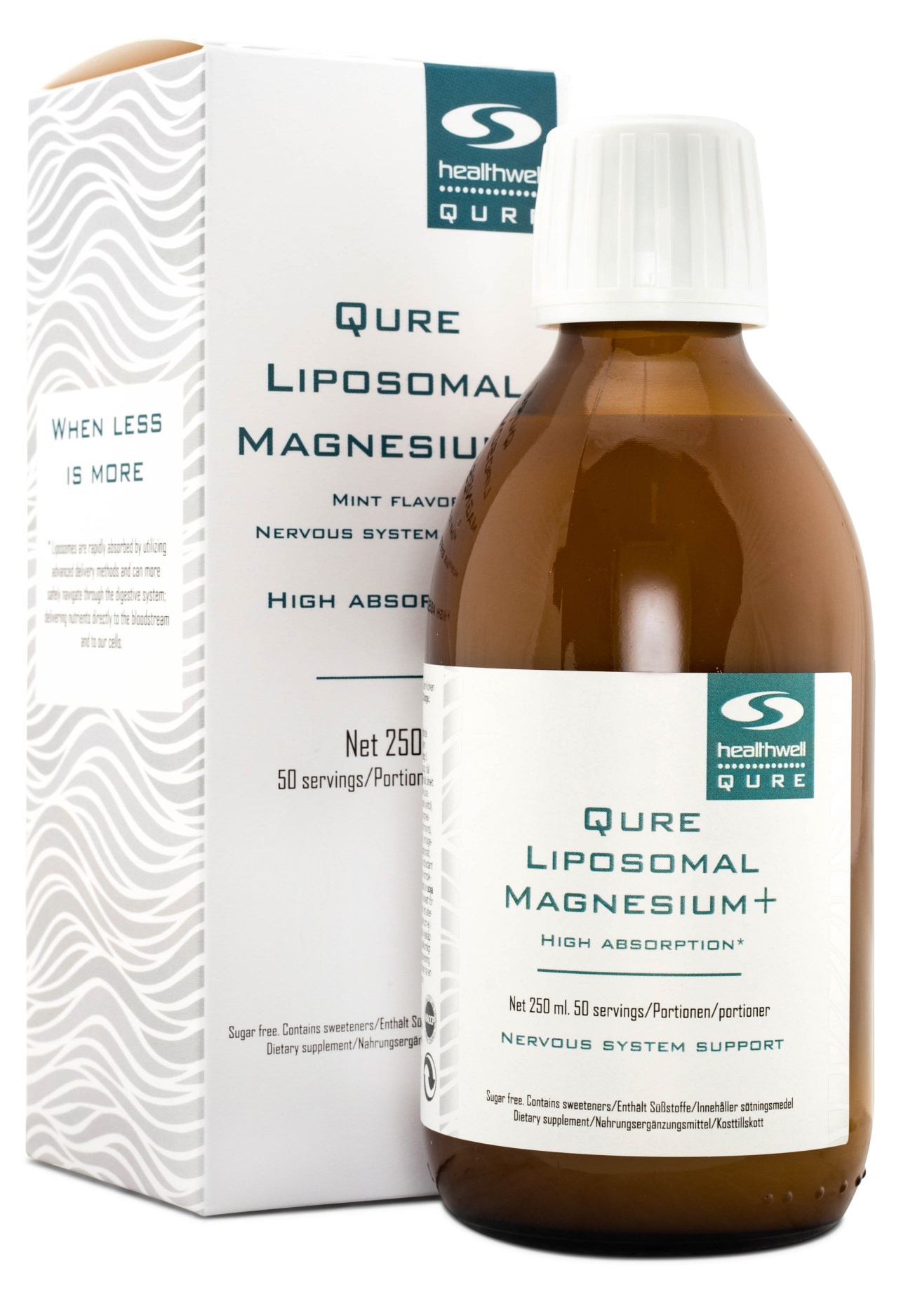 QURE Liposomal Magnesium+ Handla nu Svensk Hälsokost