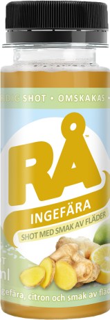 Miniatyrbild R� Ingef�ra Shot med smak av Fl�der, Fl�der, 65 ml
