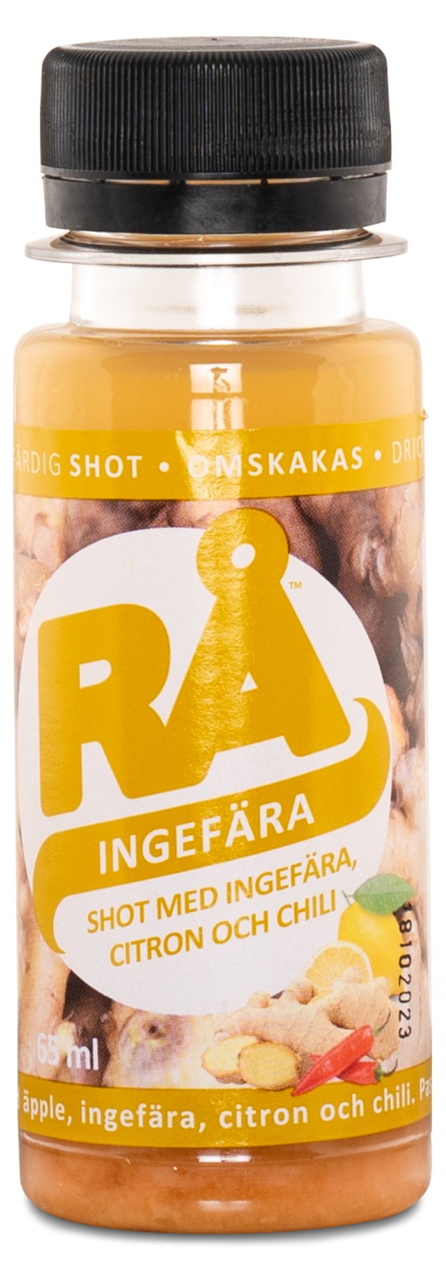 Handla uppfriskande RÅ Ingefärsshot med chili hos | Svensk Hälsokost