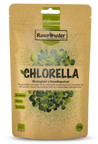 RawPowder Chlorellapulver, Livsmedel - RawPowder