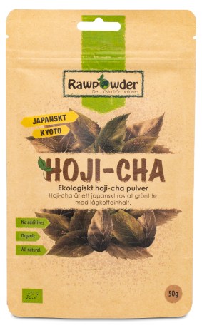 Miniatyrbild RawPowder Hoji-cha Pulver EKO, 50 g