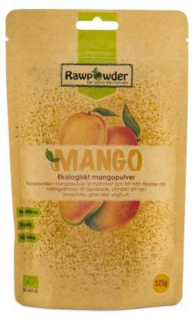 RawPowder Mangopulver EKO, Livsmedel - RawPowder