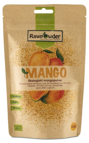 RawPowder Mangopulver EKO, Livsmedel - RawPowder