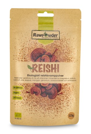 RawPowder Reishi Svamppulver, Livsmedel - RawPowder
