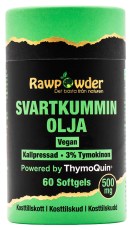 RawPowder Svartkumminolja 500 mg