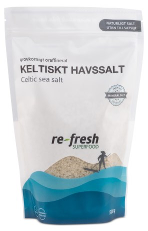 Re-fresh Superfood Keltiskt Havssalt Grovkornigt, Livsmedel - Re-fresh Superfood
