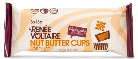 Miniatyrbild Renee Voltaire Nut Butter Cups, Jordn�t, 3-pack