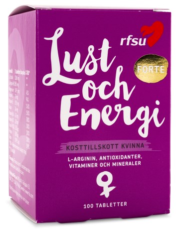 svenskhalsokost.se | RFSU Lust och Energi Kvinna