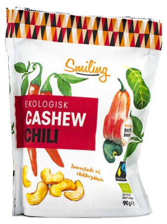 Smiling Cashew Fairtrade EKO, Livsmedel - Smiling