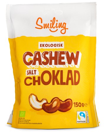 Smiling Cashew Fairtrade EKO, Livsmedel - Smiling