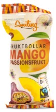 Smiling Fruktbollar Mango/Passion Fairtrade