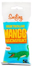 Smiling Fruktbollar Mango/Passion Fairtrade