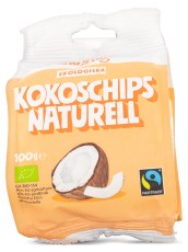 Smiling Kokoschips Fairtrade EKO