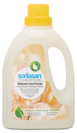 Miniatyrbild Sodasan Skljmedel, 750 ml, Persika