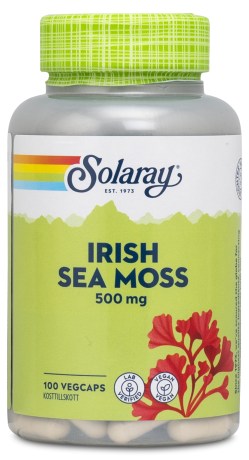 Miniatyrbild Solaray Irish Sea Moss, 100 kaps