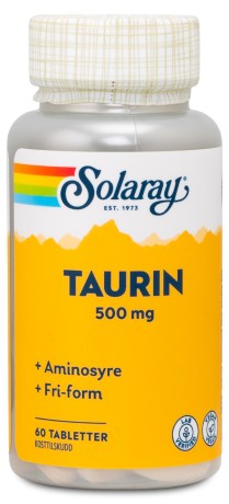 Miniatyrbild Solaray Taurin, 60 tabl