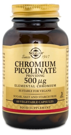 Solgar Chromium Picolinate 500, Viktminskning - Solgar