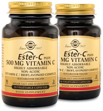 Miniatyrbild Solgar Ester-C Plus 500 mg Kort Datum, 2-pack