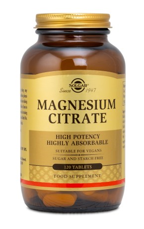 Miniatyrbild Solgar Magnesium Citrate, 120 tabl