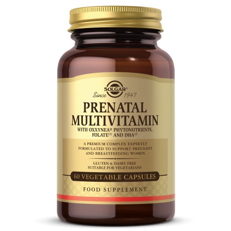 Miniatyrbild Solgar Prenatal Multivitamin w Oxxynea Phytonutrients, 60 kaps