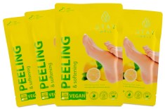 Miniatyrbild StayWell Peeling & Softening Foot Mask, 4-pack, Lemon