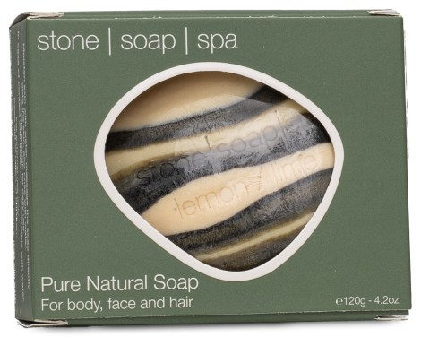 Miniatyrbild Stone Soap Tv�l, 120 g, Citron & Lime