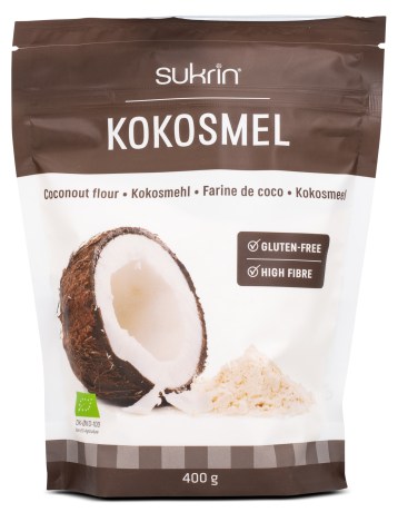 Miniatyrbild Sukrin Coconut Flour Organic, 400 g