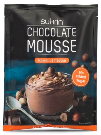 Miniatyrbild Sukrin Mousse Hazelnut, 83 g