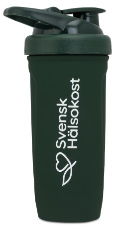Miniatyrbild Svensk H�lsokost Steel Shaker, 900 ml, Gr�n