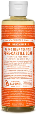 Dr Bronner Pure Castile Liquid Soap Tea Tree - Dr Bronner
