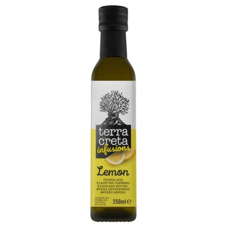 Miniatyrbild Terra Creta Bio Infusion Eko Extra Virgin Olivolja Citron, 250 ml
